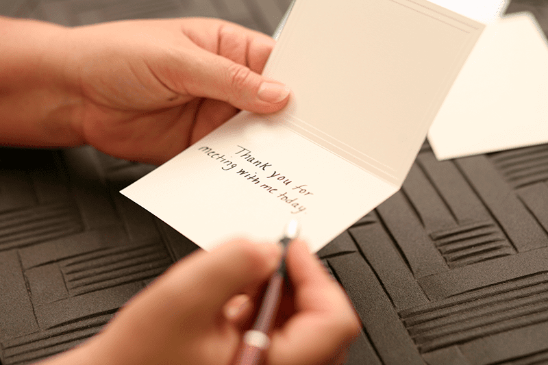 thank-you-notes writing thank you notes
