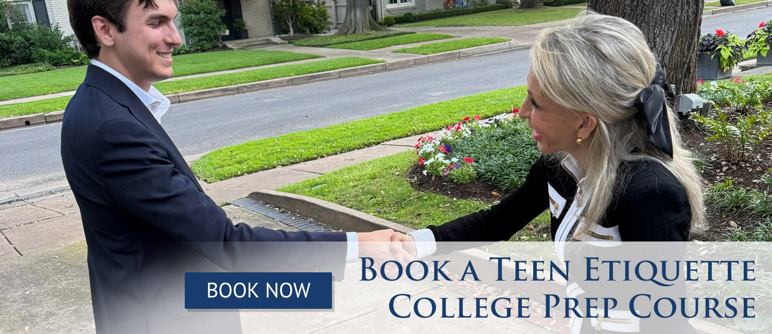 Book a Teen Etiquette College Prep Course