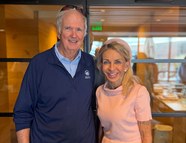 Peter Post and Lisa Burdette